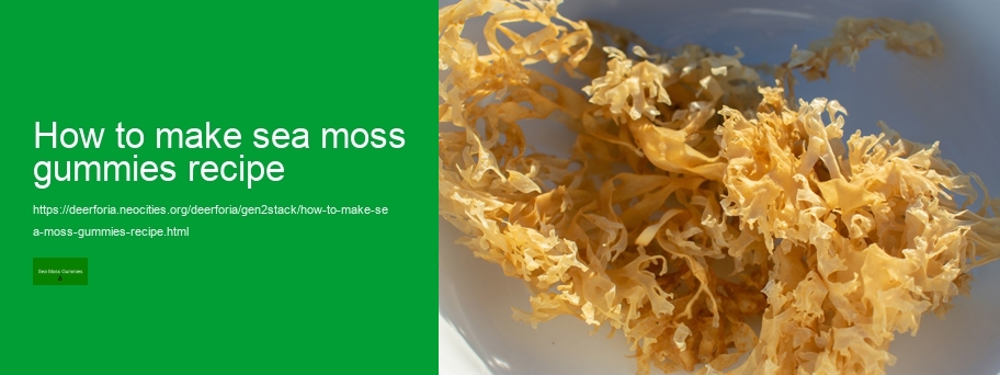 gummy sea moss